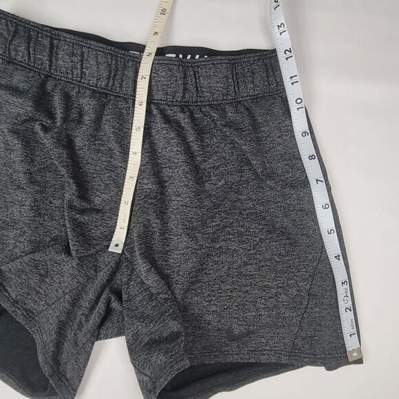 Nike Dri-Fit 5" shorts charcoal gray heather women's XS - Picture 8 of 8